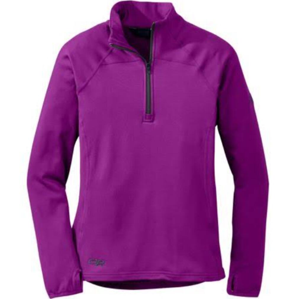Outdoor Research Purple Radiant LT Quarter Zip Top